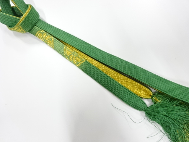 正絹　手組帯締め